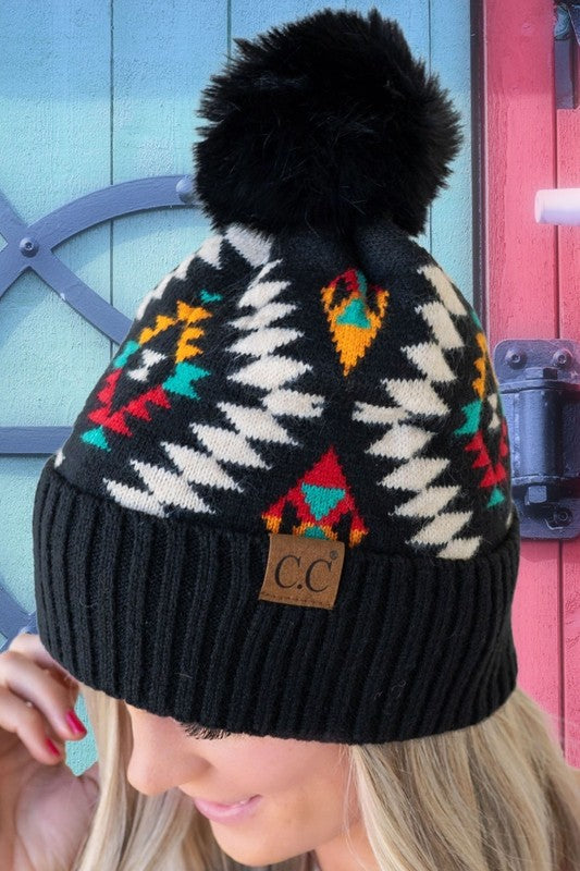 Southwest Print Beanie