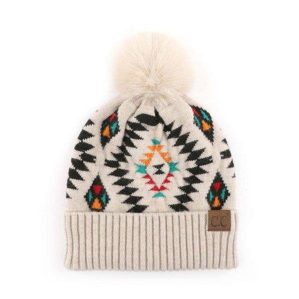 Southwest Print Beanie