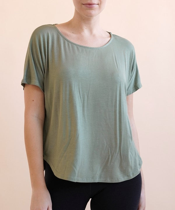 Bamboo Dolman Top