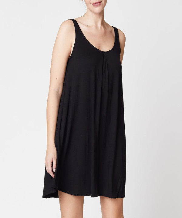 Bamboo Pajama Cami Dress