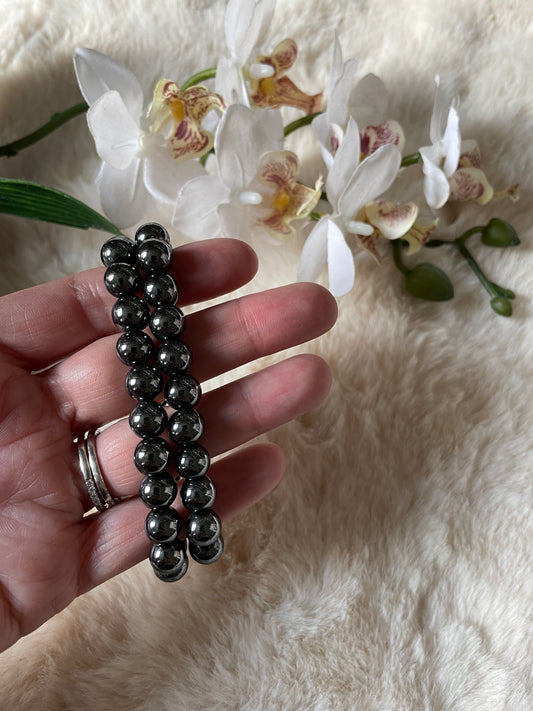 Hematite Stretch Bracelet