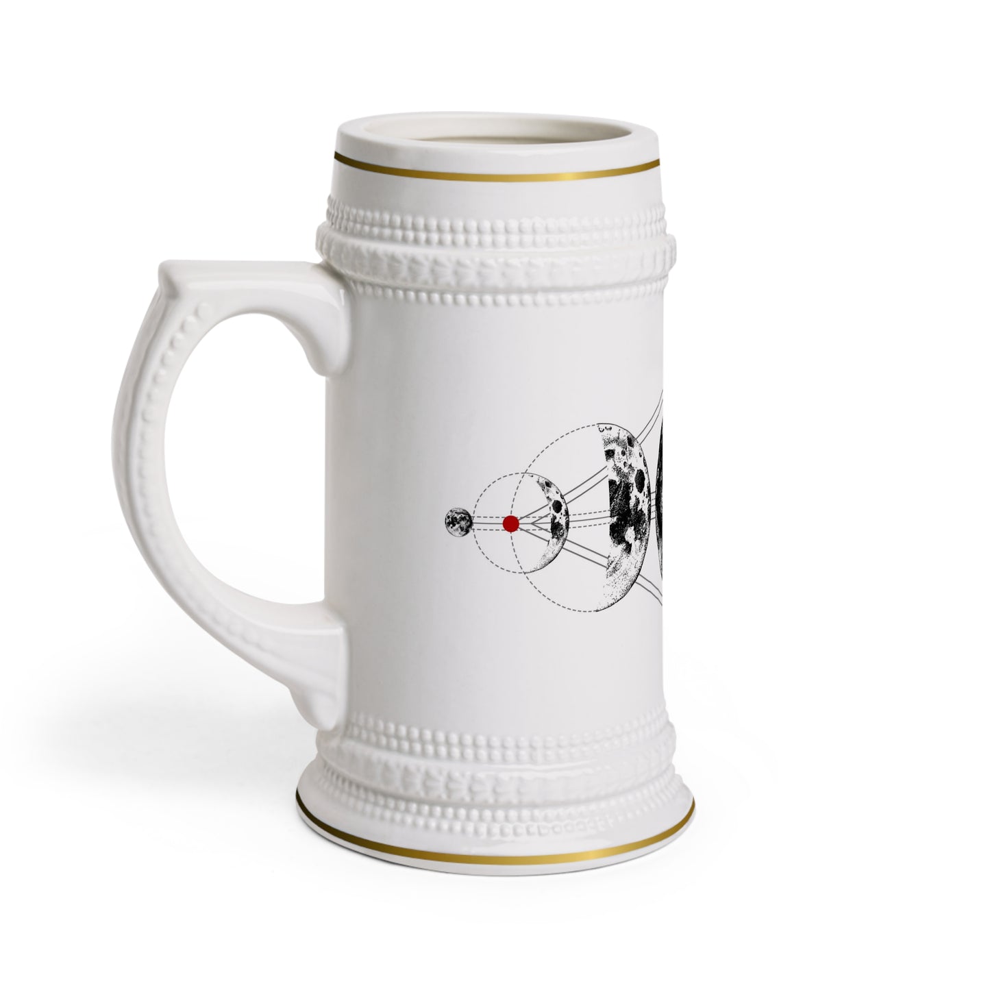 Moon Beer Stein Mug