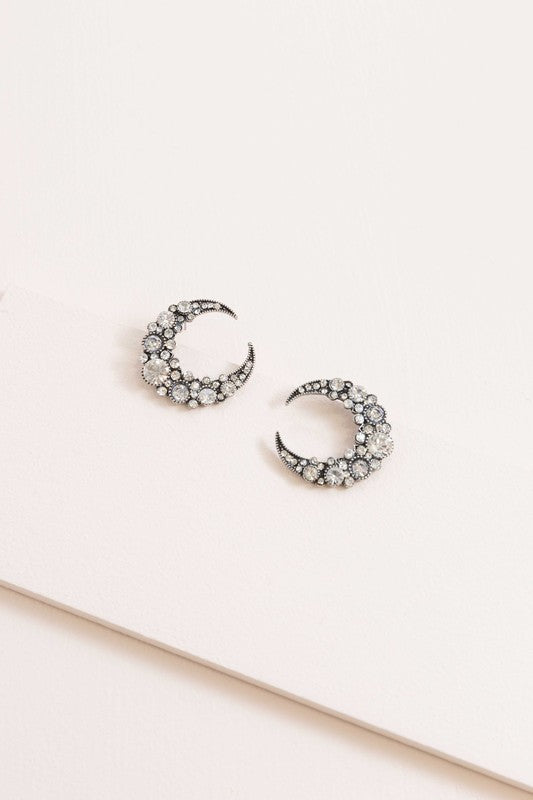 Moon Lit Night Earrings