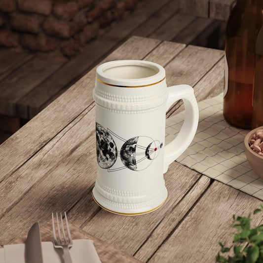 Moon Beer Stein Mug