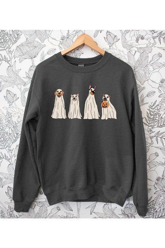 Ghost Dogs Unisex Fleece Sweatshirt