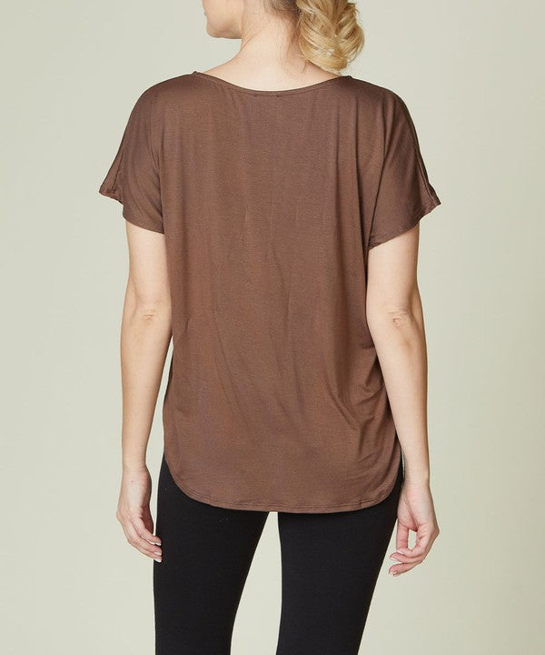 Bamboo Dolman Top