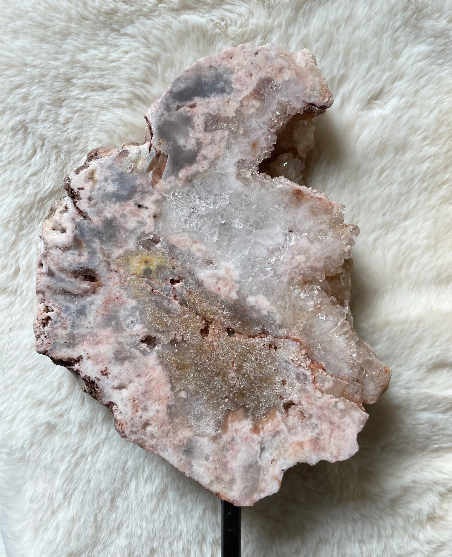 Large Pink Amethyst Slab