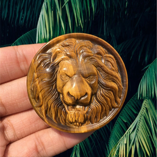 Tiger’s Eye Medallion