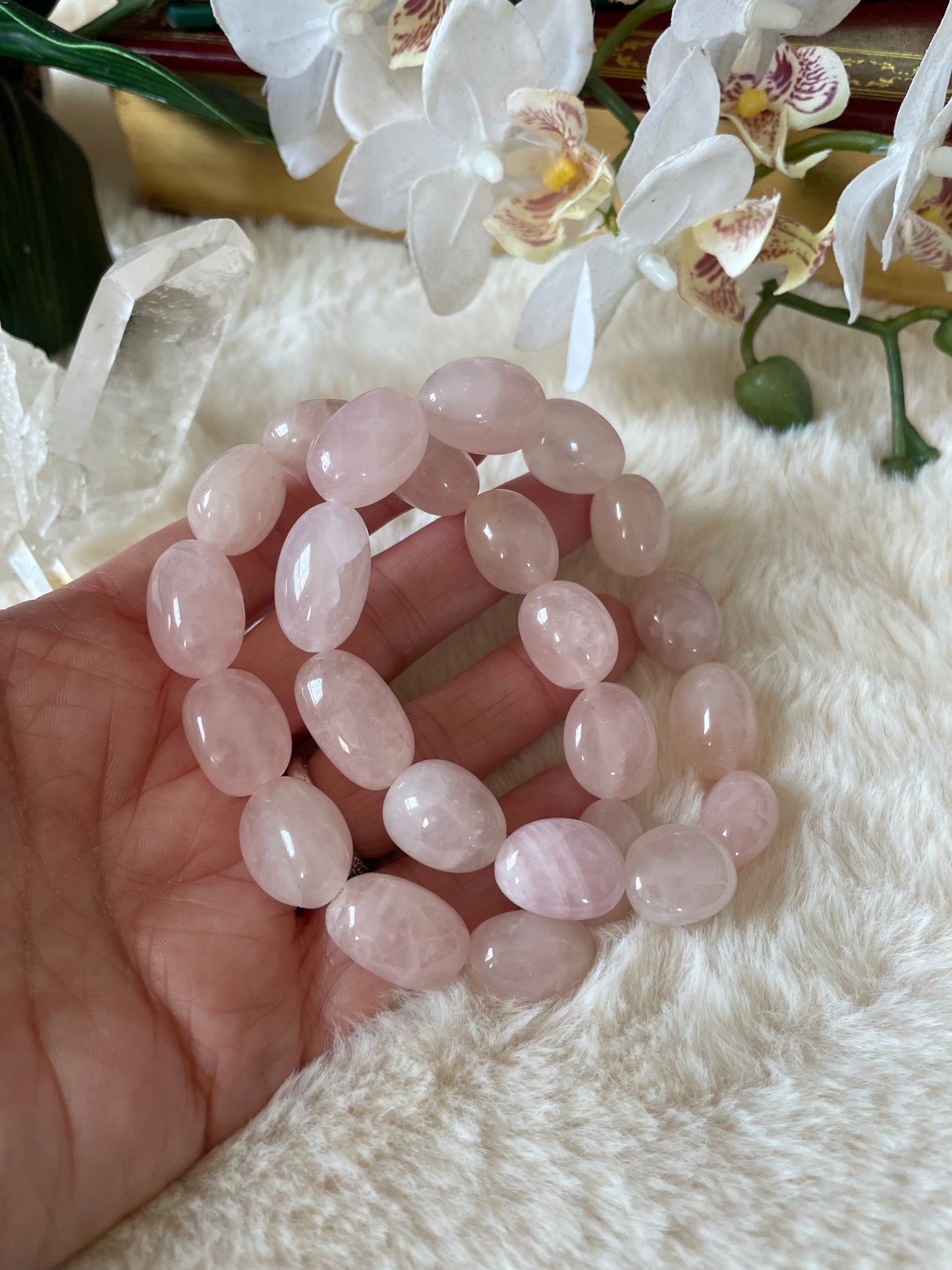 Madagascar Rose Quartz Bracelet