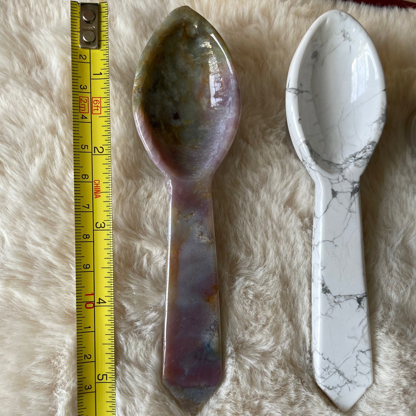 Natural Carved Crystal Spoon