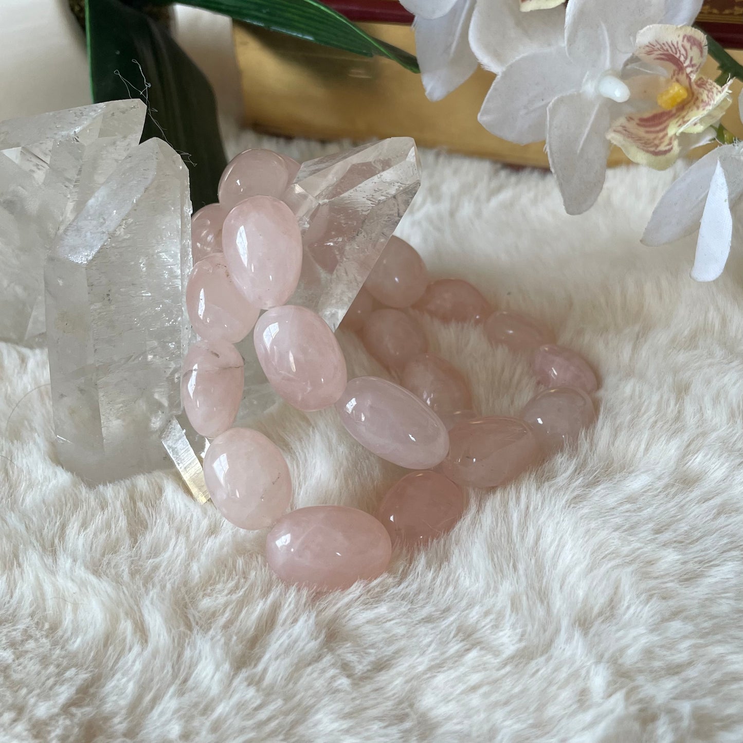 Madagascar Rose Quartz Bracelet