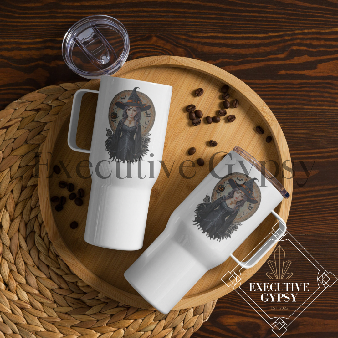 Art Nouveau Witch Travel mug