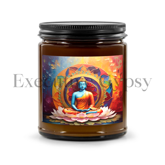 Lotus Buddha Candle