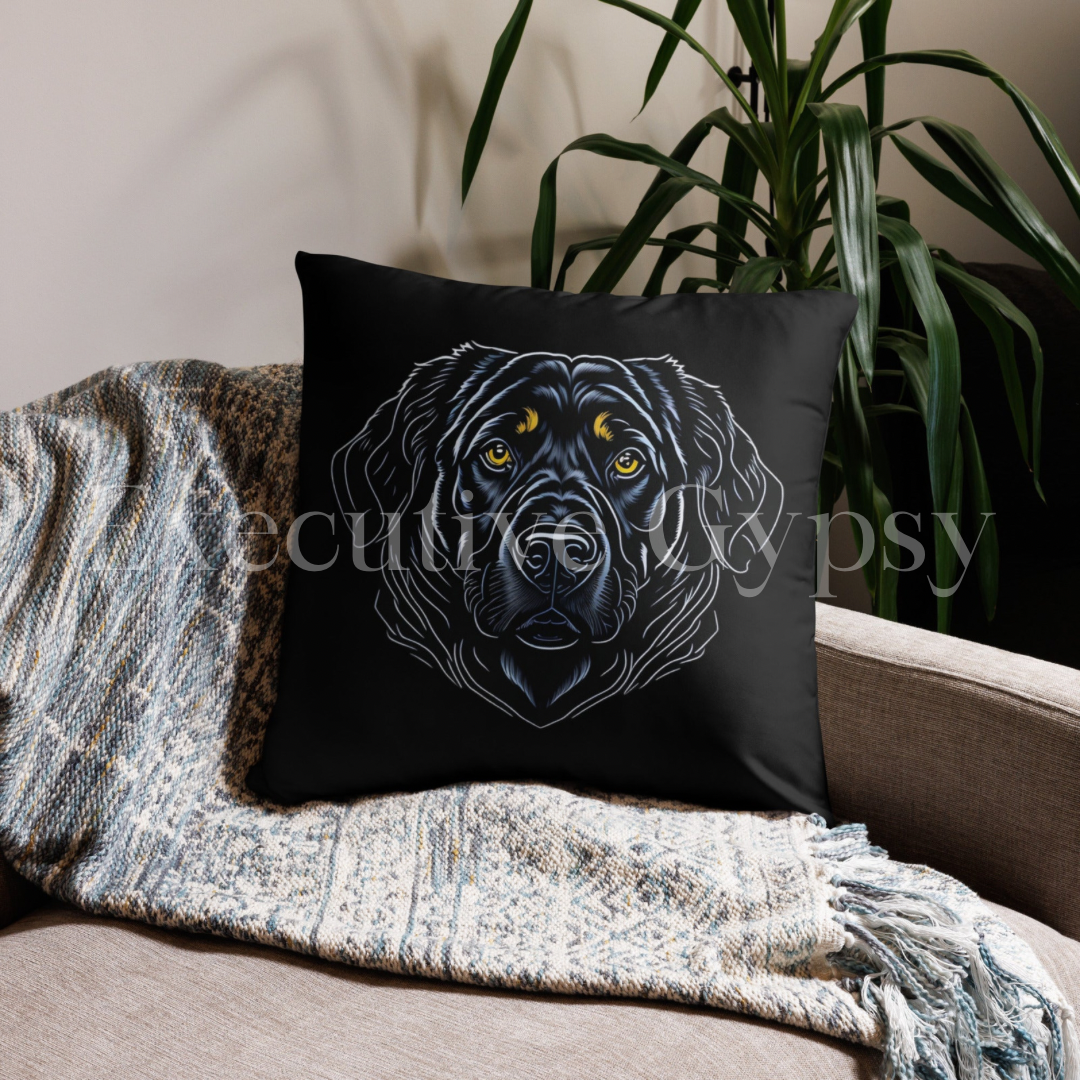 Man's Best Friend (style 2) Pillow