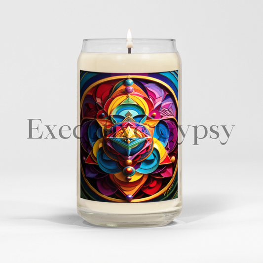 Sacred Geo Candle