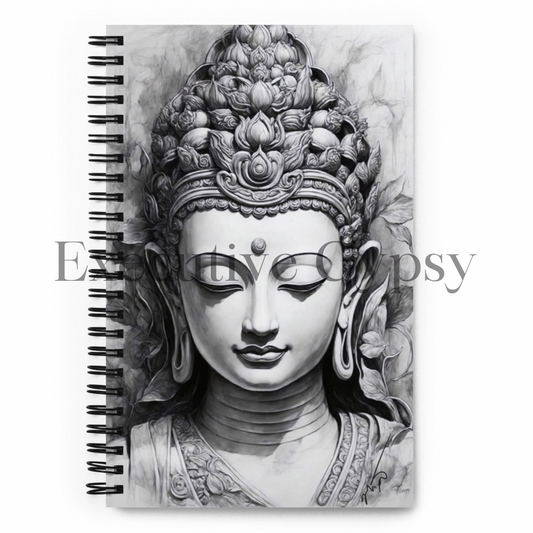 Buddha Spiral notebook