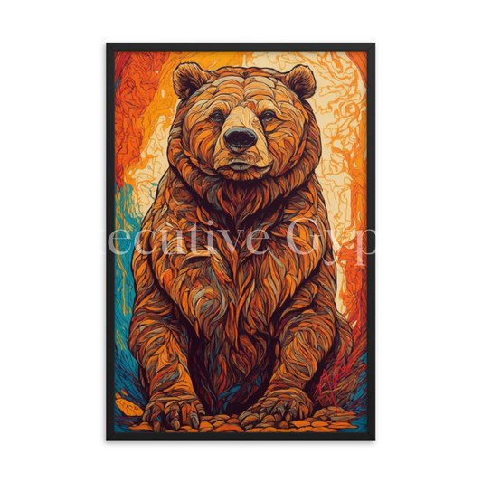 Bear Medicine Framed Print