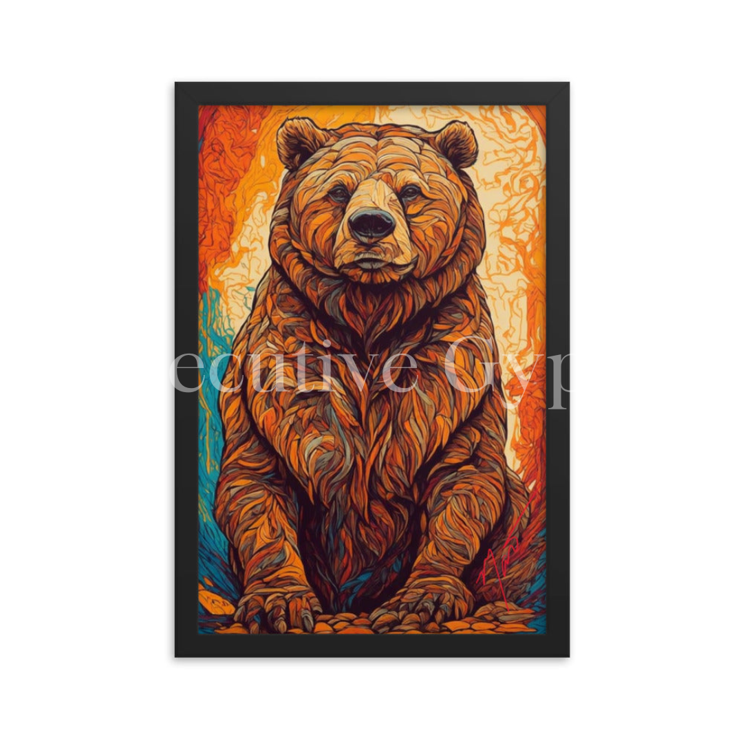 Bear Medicine Framed Print