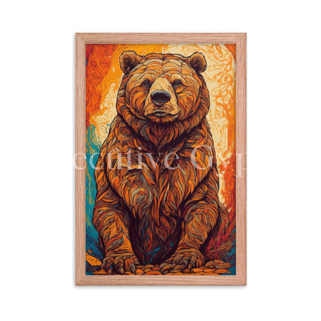 Bear Medicine Framed Print