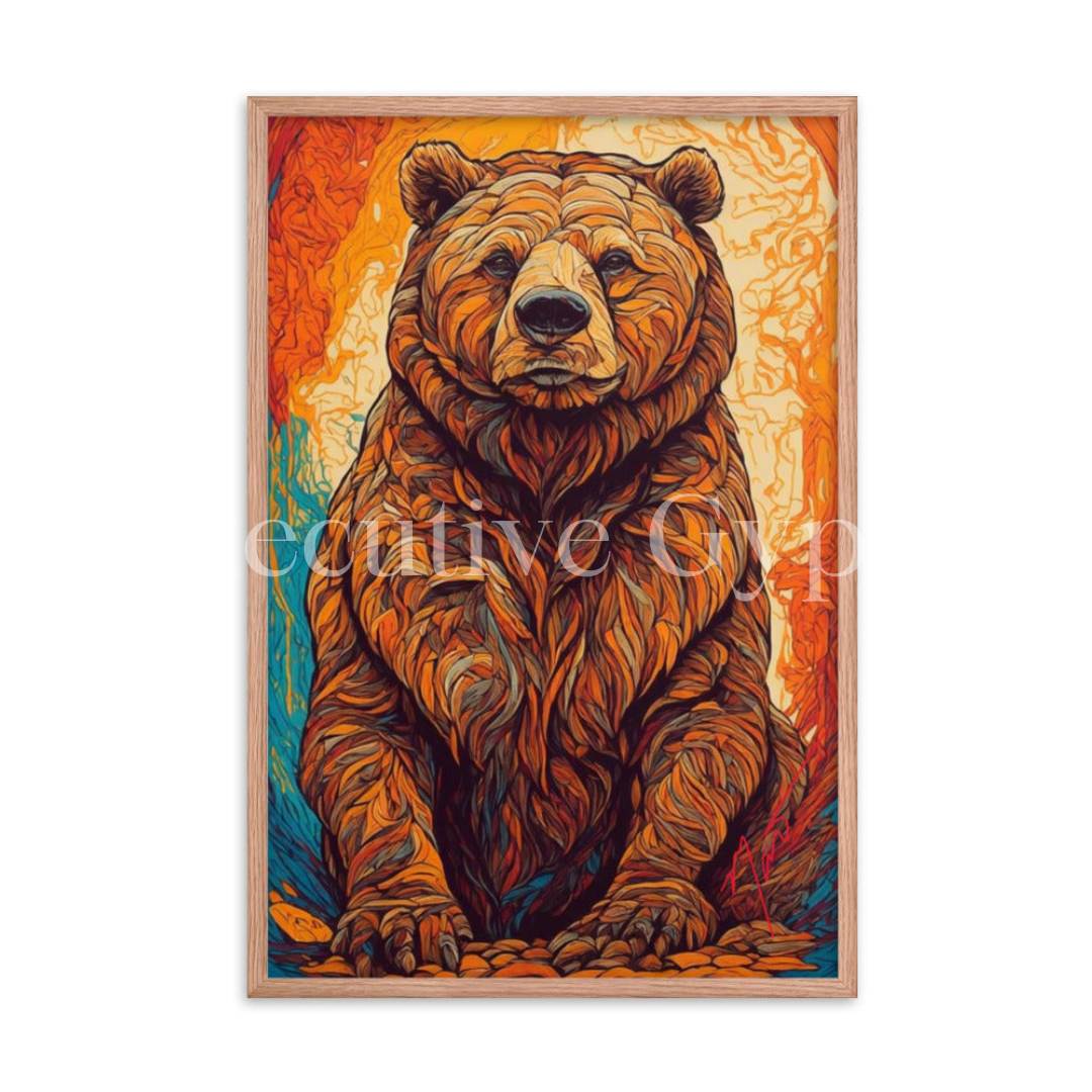 Bear Medicine Framed Print