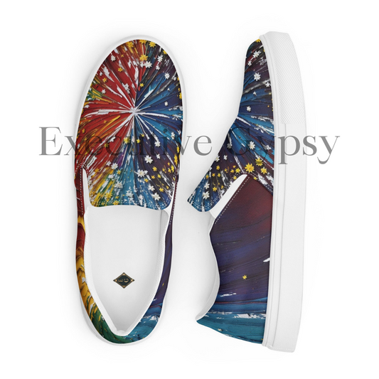 Cosmos Women’s slip-on canvas shoes