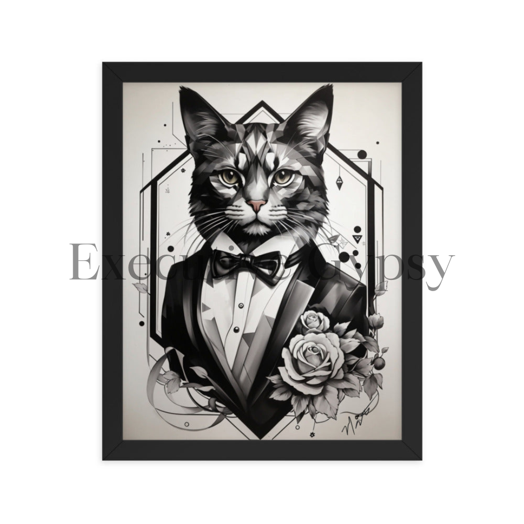 Sophisticated Gentleman Framed Print