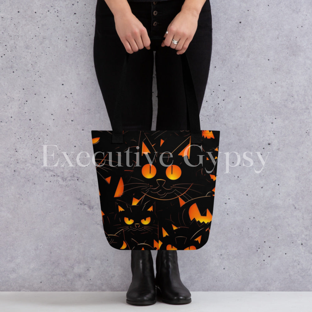 Halloween Kitty Tote bag