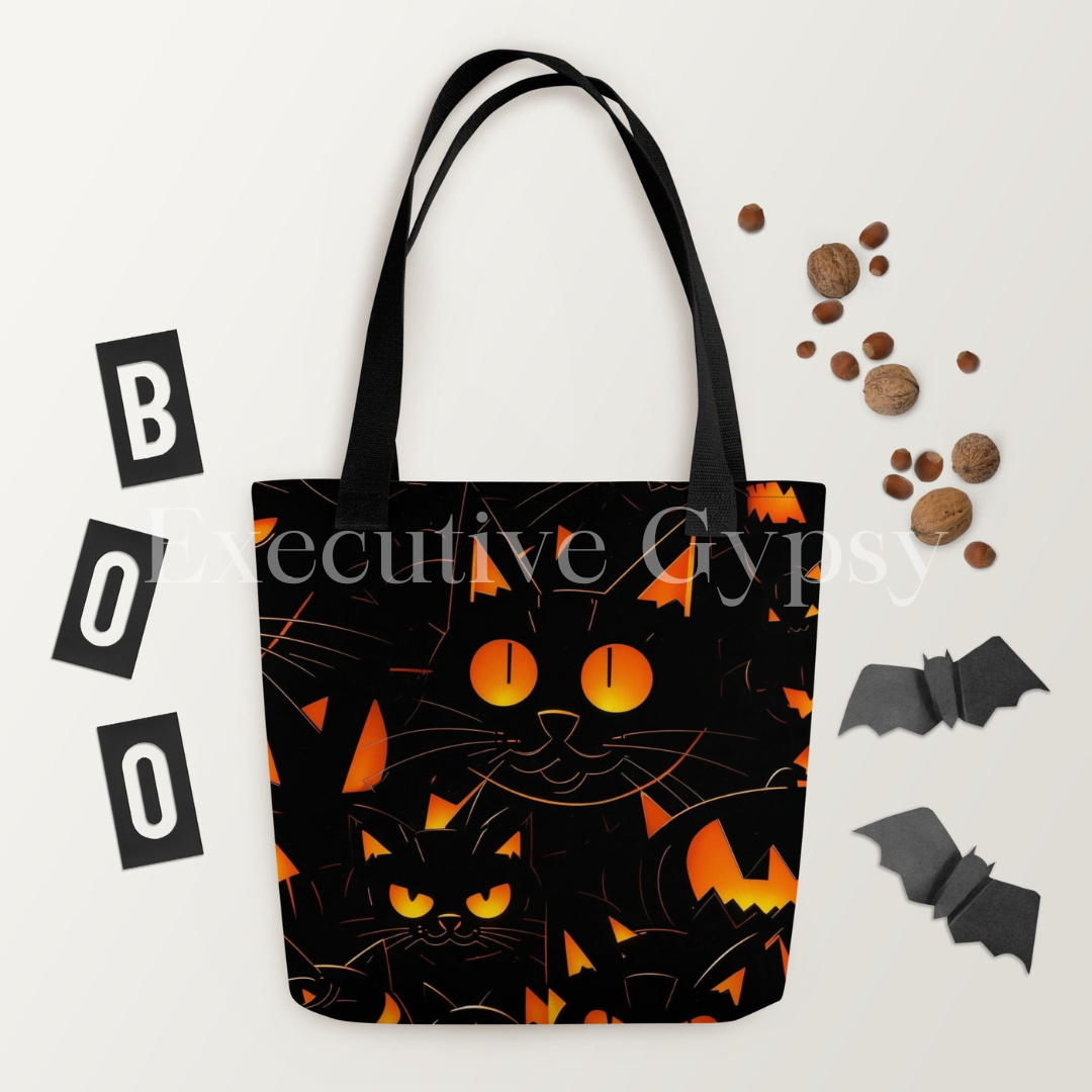 Halloween Kitty Tote bag