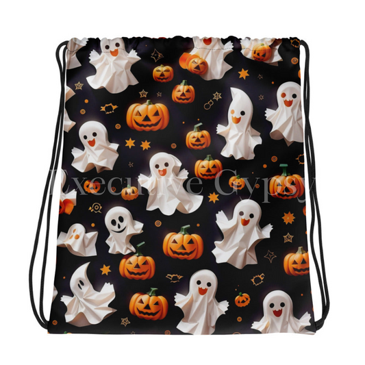 Pumpkin Party Drawstring bag