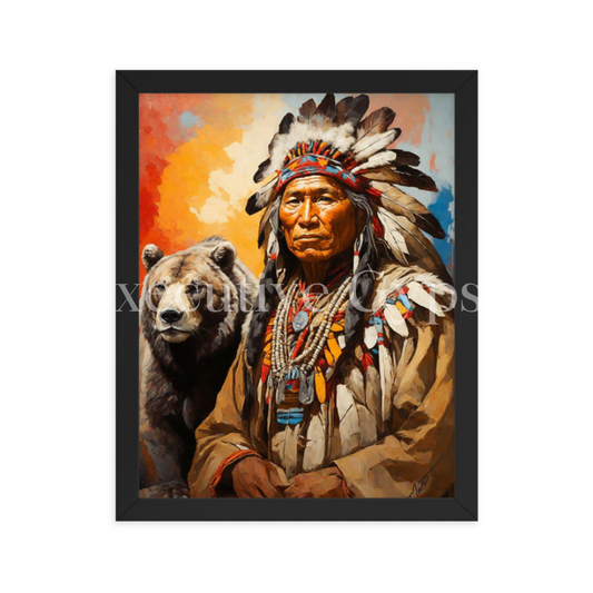 The Elders Framed Print