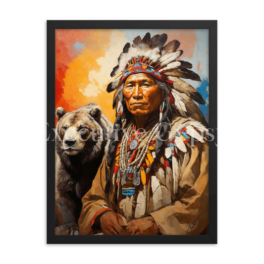 The Elders Framed Print