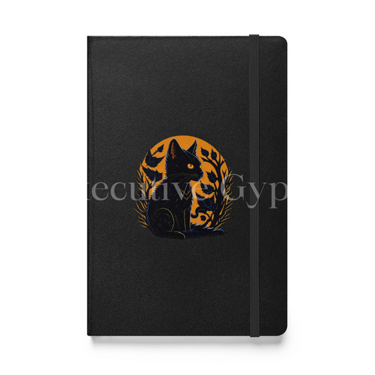 Purrfect Moon Hardcover bound notebook