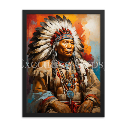 The Chief Framed Print