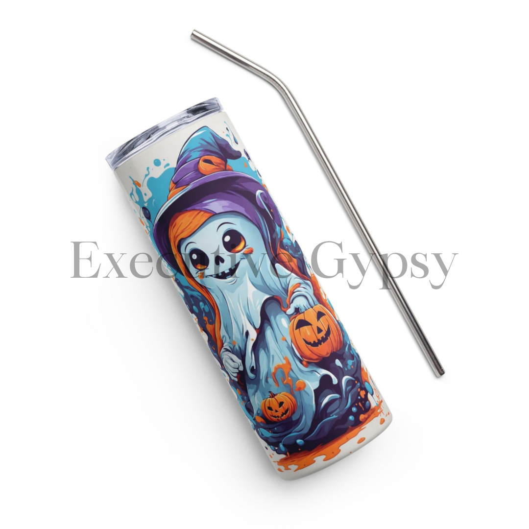 Trick or Treat Stainless steel tumbler