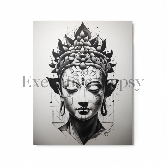 Focus Metal print