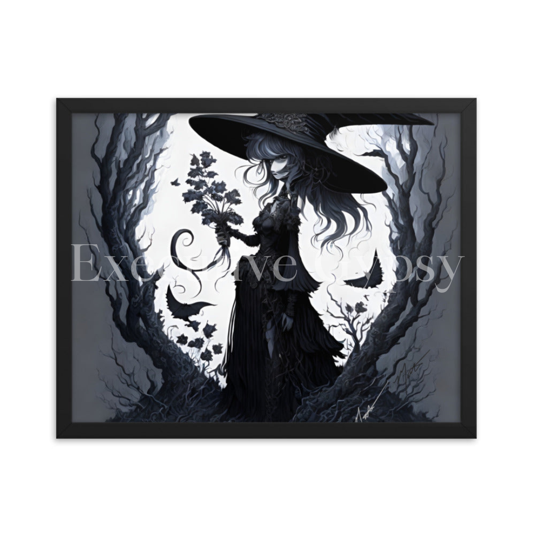 Witchy Ways Framed Print