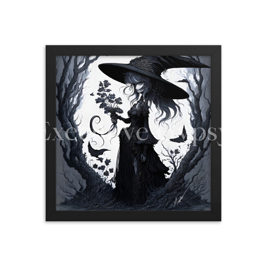 Witchy Ways Framed Print