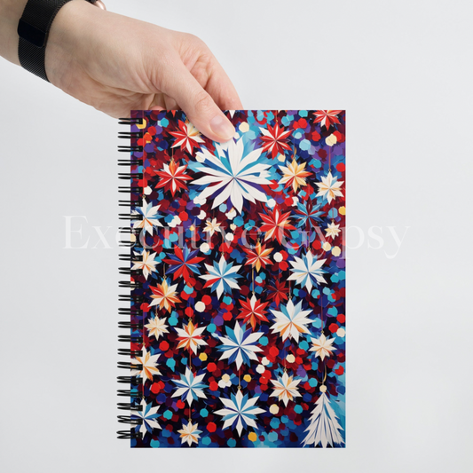 Holiday Spiral notebook