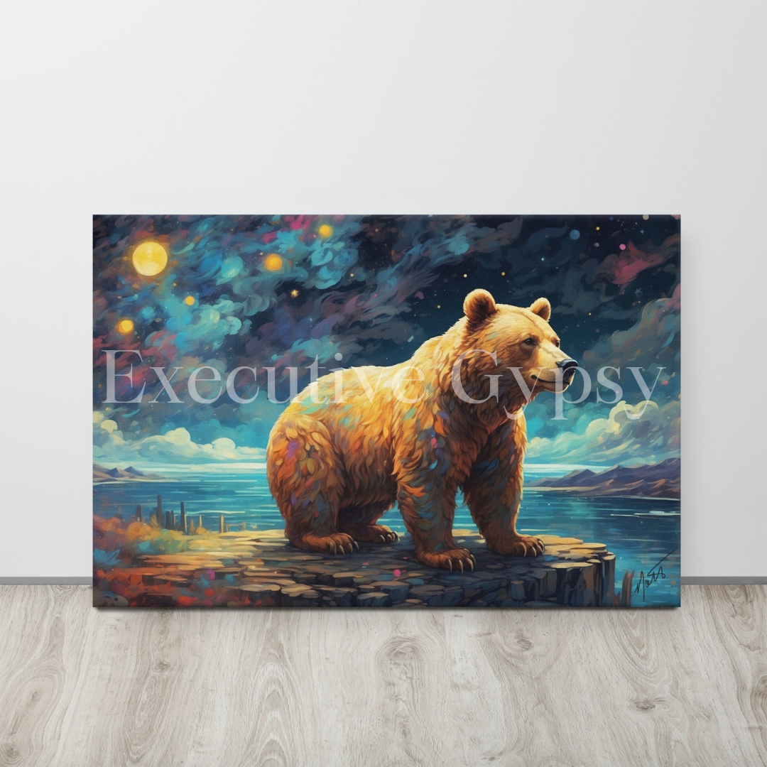 Magic Bear Thin canvas