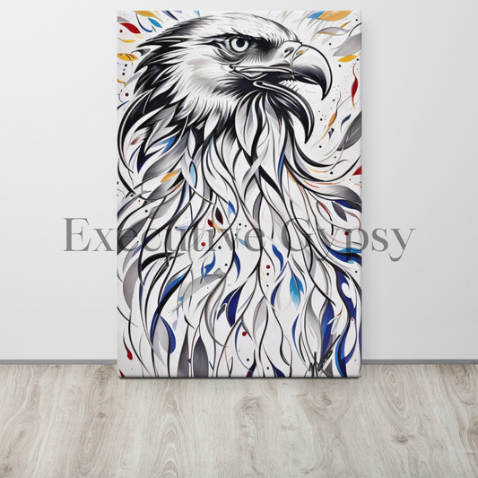 Eagle Sketch Thin canvas