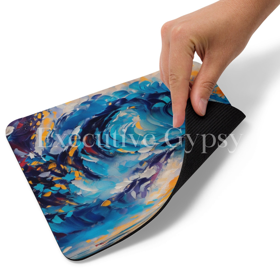 Winter Wave Mouse pad