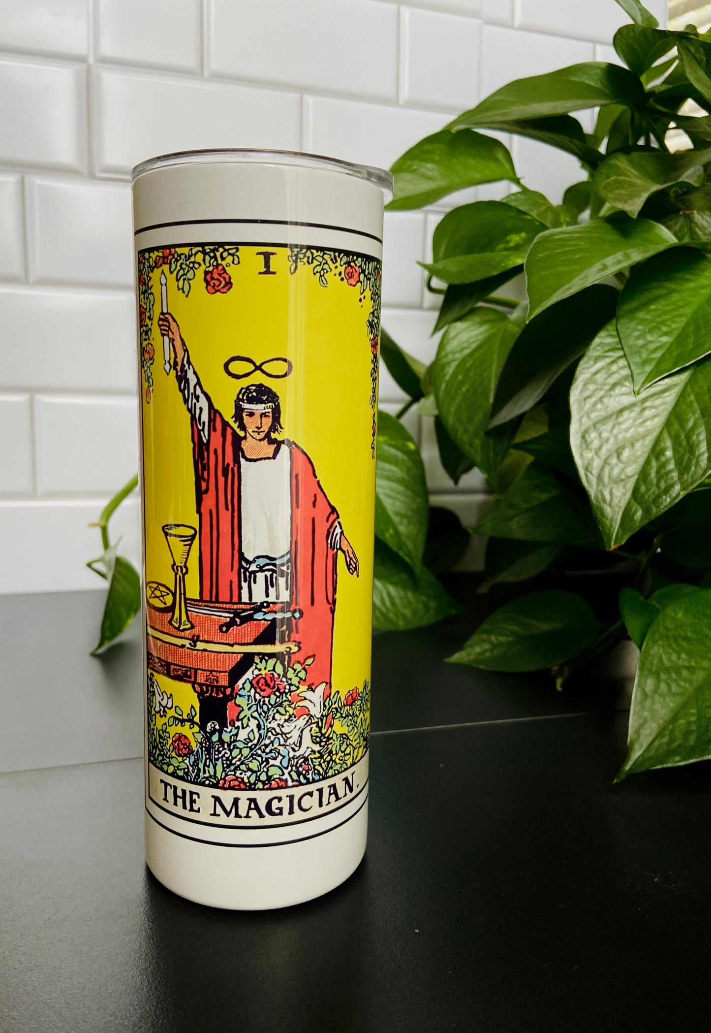 The Magician Tarot Card 20 oz Stainless Steel Tumbler