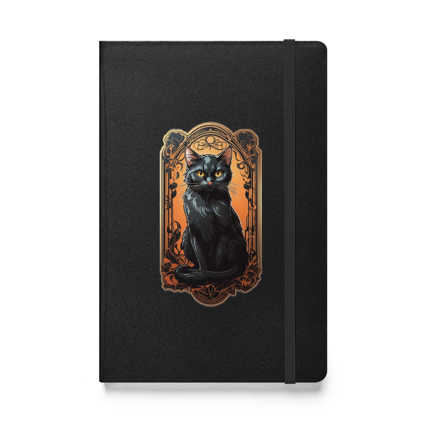 Hardcover bound notebook