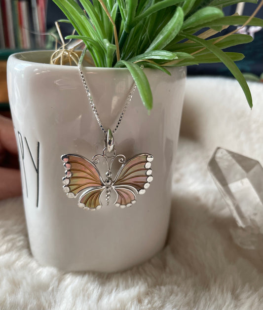 Butterfly Shell Necklace