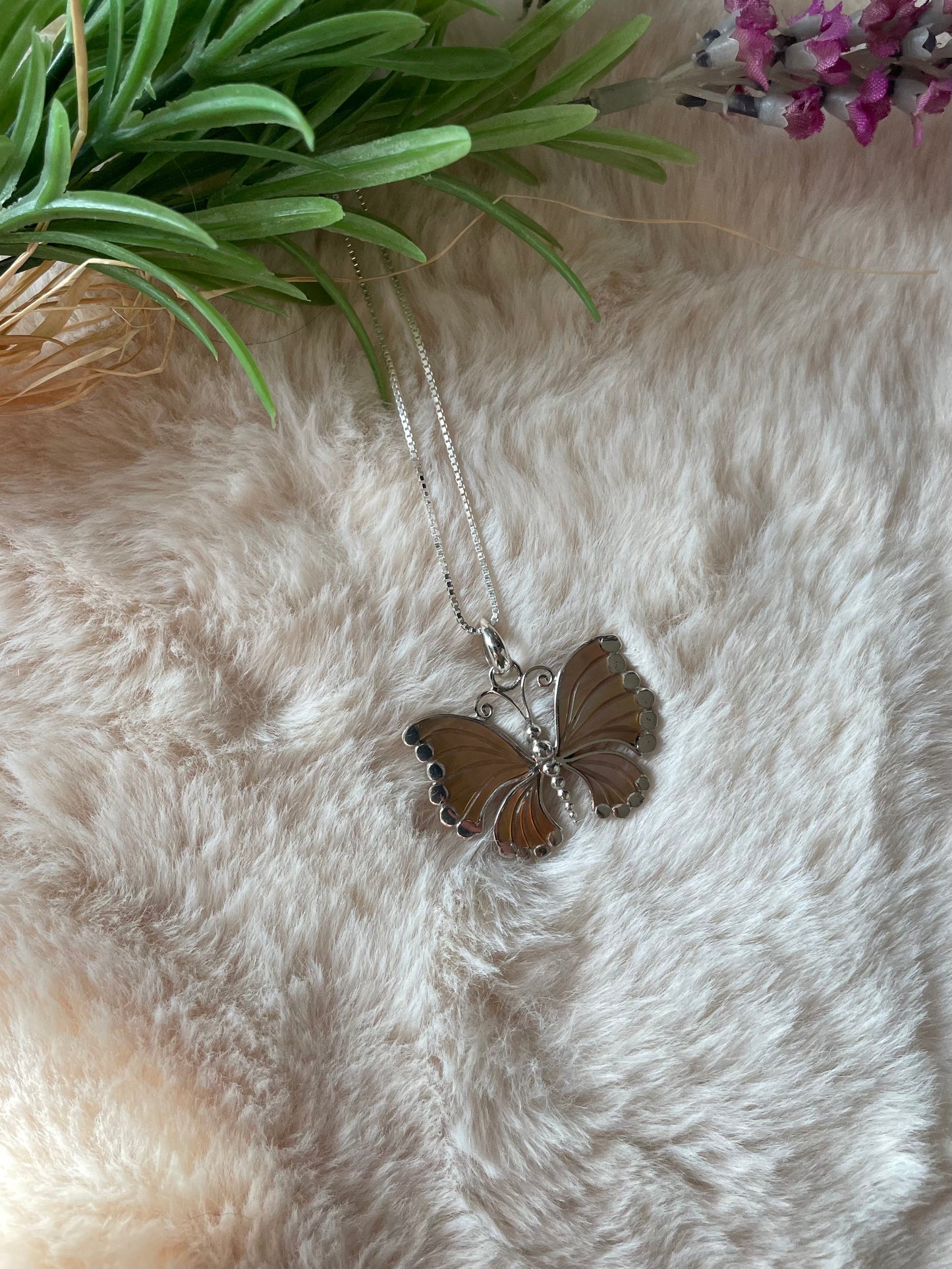 Butterfly Shell Necklace