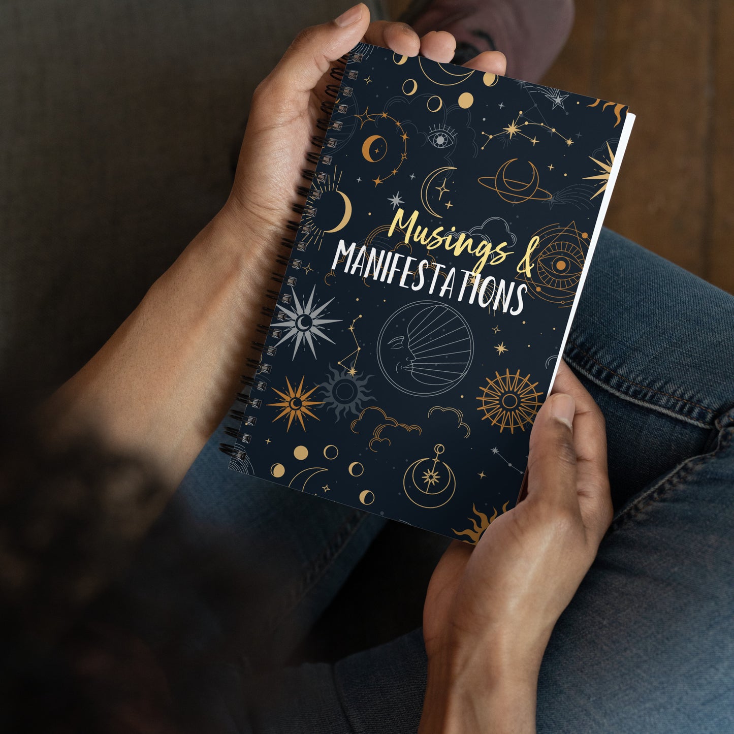 Musings & Manifestations Spiral notebook