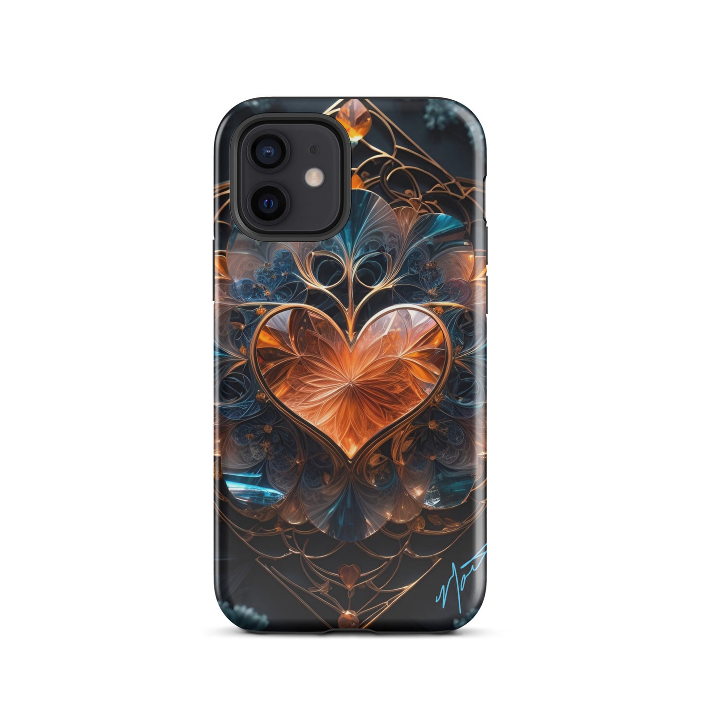 Glass Heart Tough Case for iPhone®