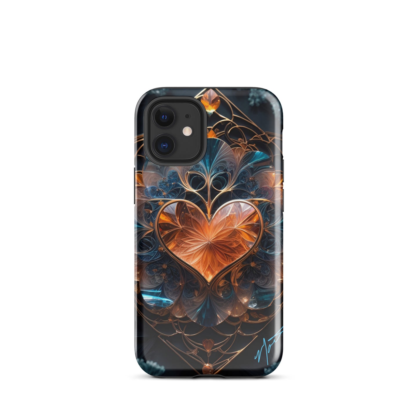 Glass Heart Tough Case for iPhone®