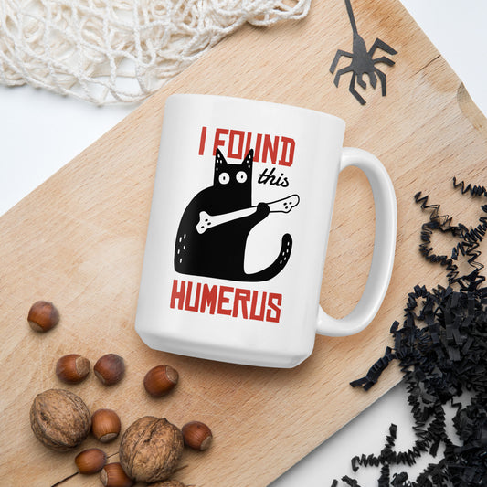 Humerus White glossy mug