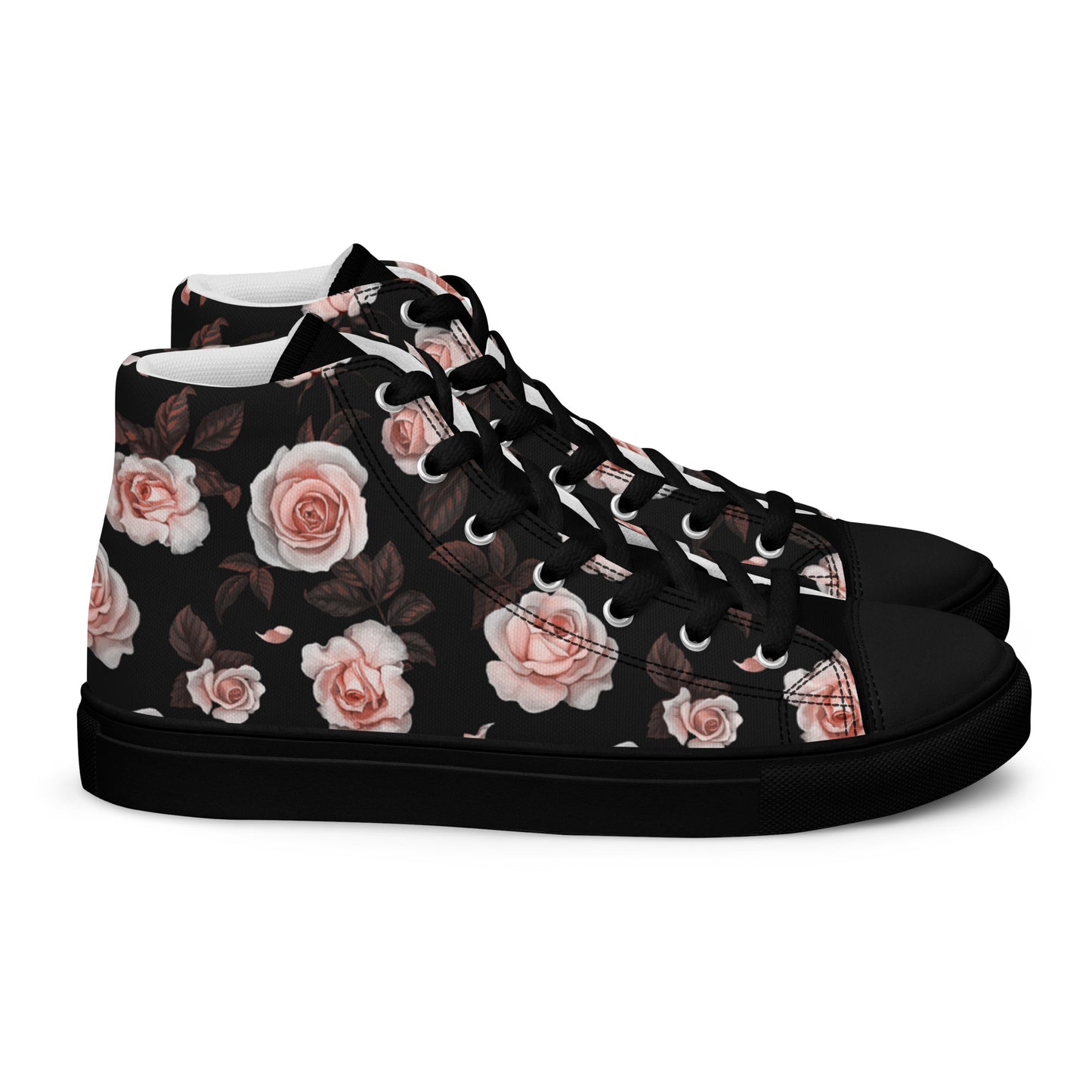 Women’s high top canvas shoes